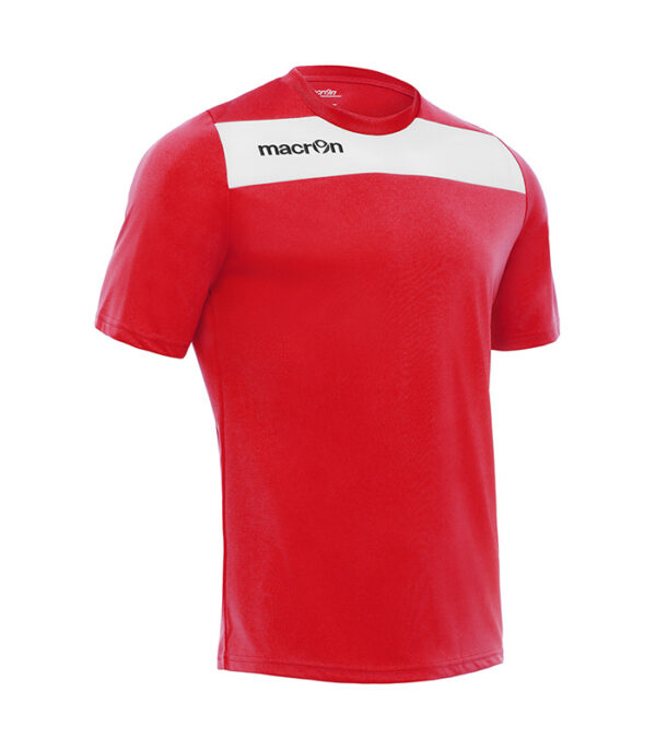 tricou fotbal macron rosu