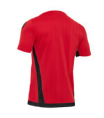 tricou fotbal rosu macron