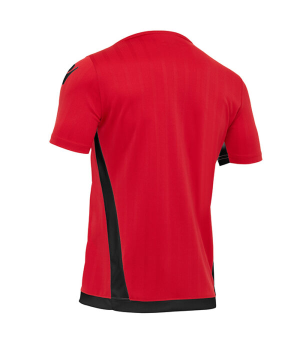 tricou fotbal rosu macron