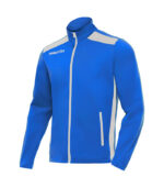bluza trening albastra macron
