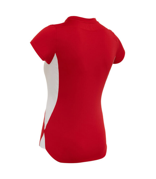 tricou dama volei rosu