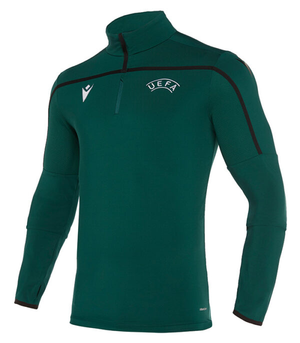 bluza antrenament arbitru uefa macron