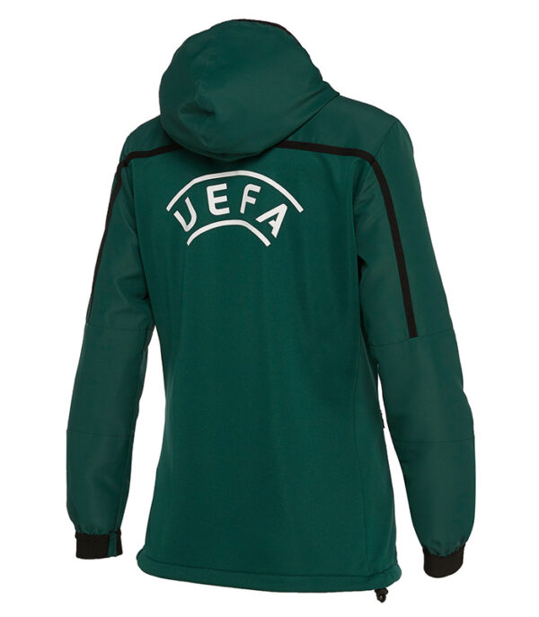 bluza de trening de dama arbitri uefa macron