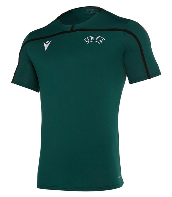 tricou antrenament arbitru uefa macron