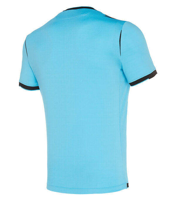 tricou arbitru uefa macron albastru