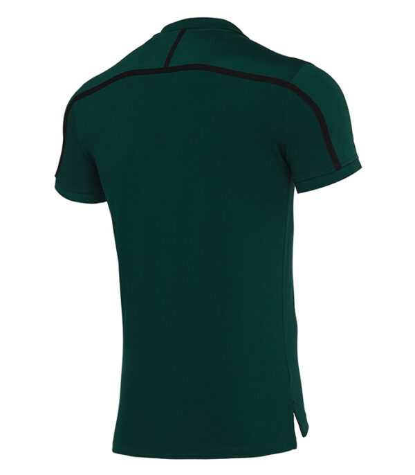 tricou prezentare polo arbitru uefa macron