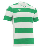 tricou alcyon macron fotbal alb