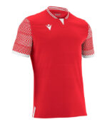 tricou de joc tureis macron rosu
