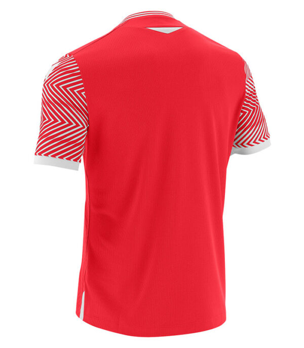 tricou de joc tureis macron rosu