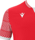 tricou de joc tureis macron rosu