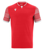 tricou de joc tureis macron rosu