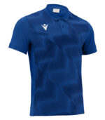 tricou de prezentare polo thavil macron albastru