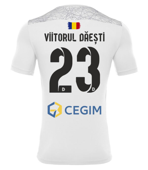 tricou oficial de joc viitorul daesti alb