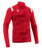 bluza antrenament macron purus rosu