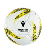minge fotbal macron earthquake
