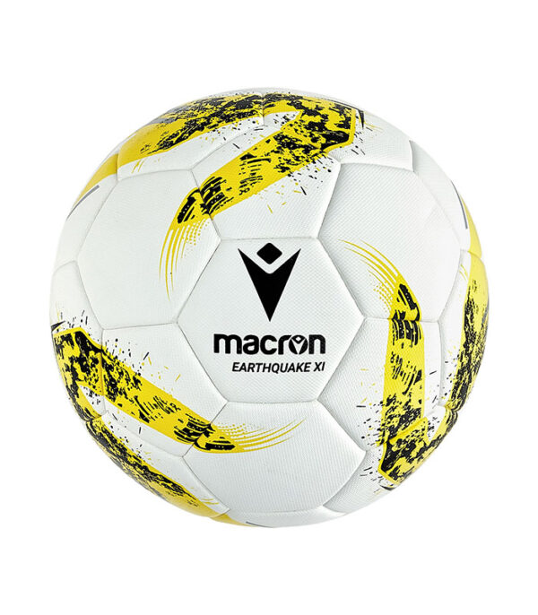 minge fotbal macron earthquake