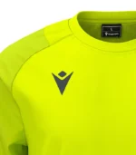 bluza antivant foita antrenament macron drizzle galben neon