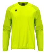 bluza antivant foita antrenament macron drizzle galben neon