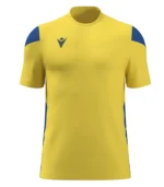 tricou fotbal rugby handbal macron Polis galben