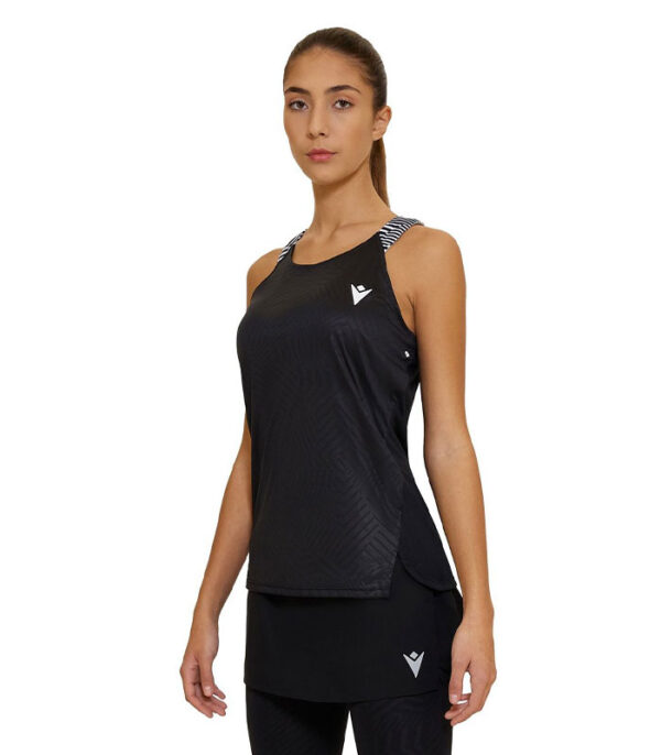 tricou dama padel tenis macron