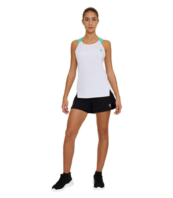 tricou dama padel tenis macron