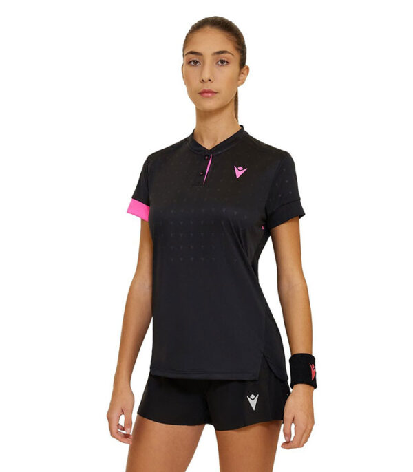 tricou dama padel tenis macron