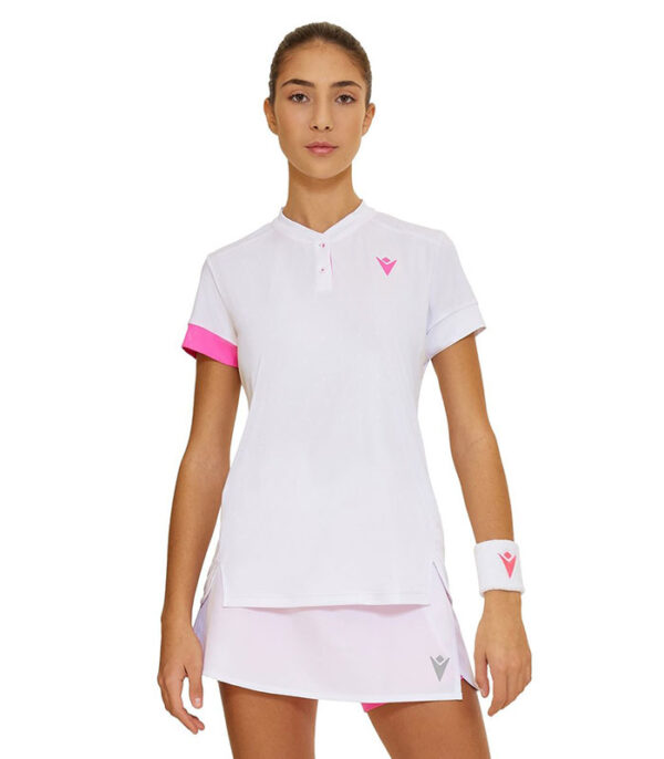 tricou dama padel tenis macron