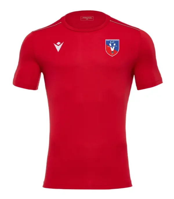 tricou rosu suporter scm ramnicu valcea macron