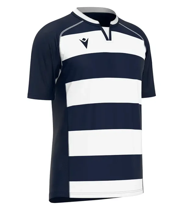 tricou rugby barbati Macron bleumarin