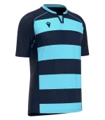 tricou rugby barbati Macron bleumarin