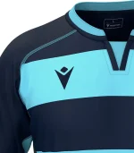 tricou rugby barbati Macron bleumarin