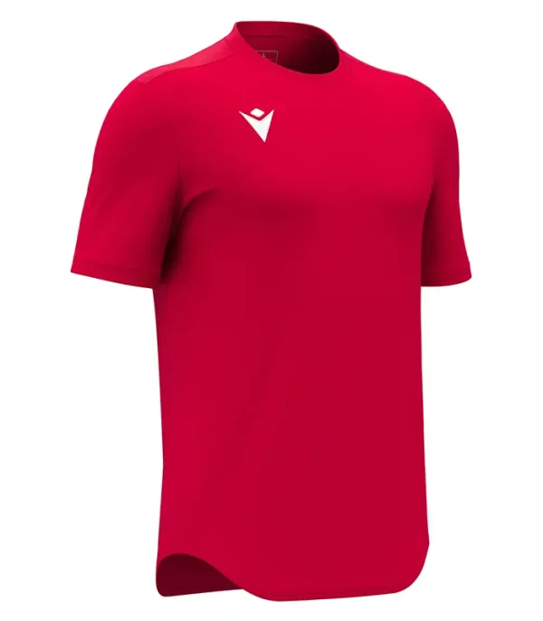 tricou fotbal macron void handbal volei rosu