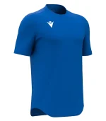 tricou fotbal macron void handbal volei albastru