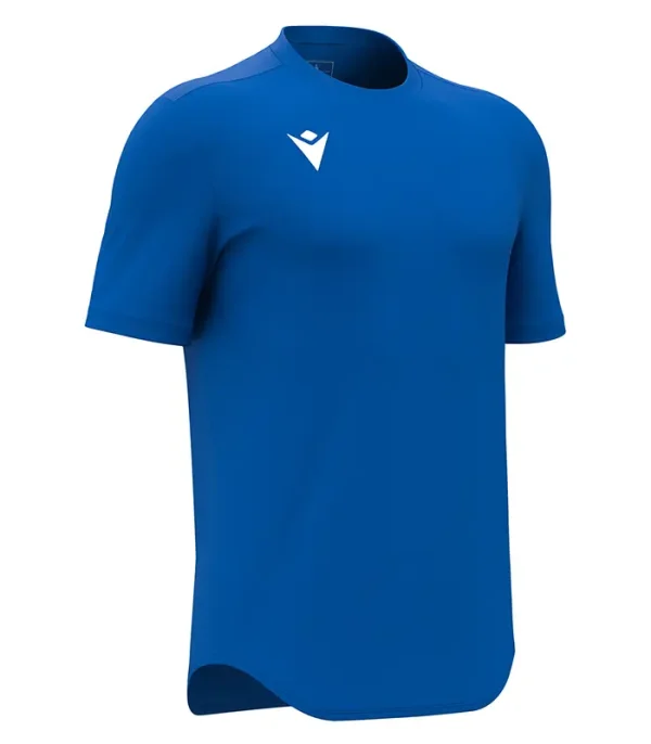 tricou fotbal macron void handbal volei albastru