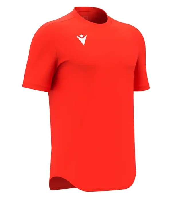 tricou fotbal macron void handbal volei rosu