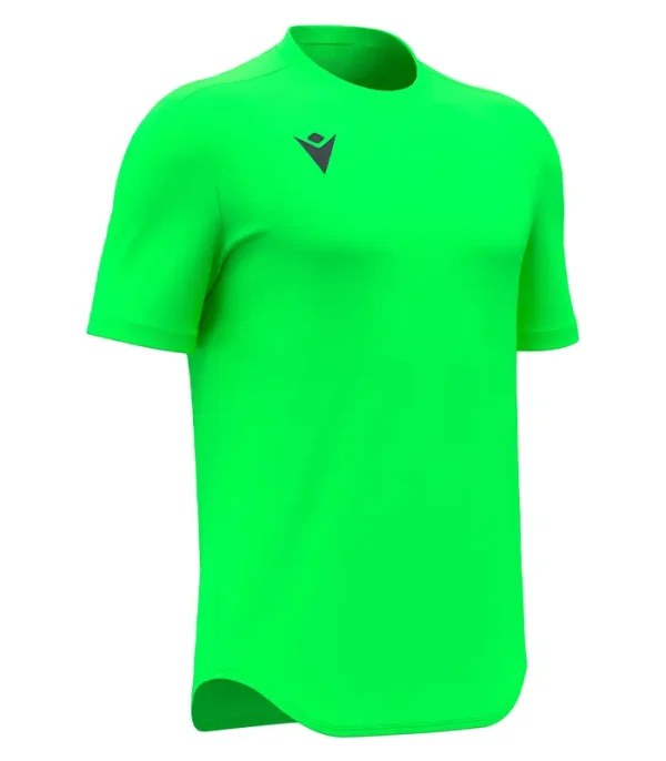 tricou fotbal macron void handbal volei verde neon