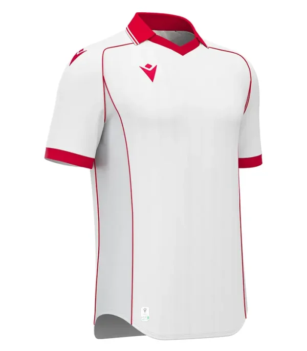 tricou macron fotbal handbal volei warden alb