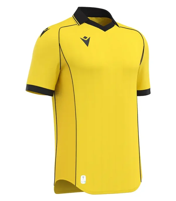 tricou macron fotbal handbal volei warden galben