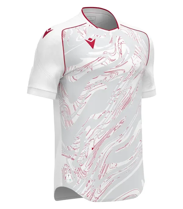 tricou macron fotbal handbal volei alb arcane