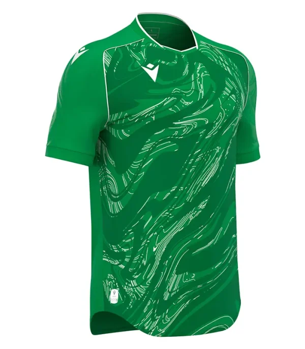 tricou macron fotbal handbal volei verde