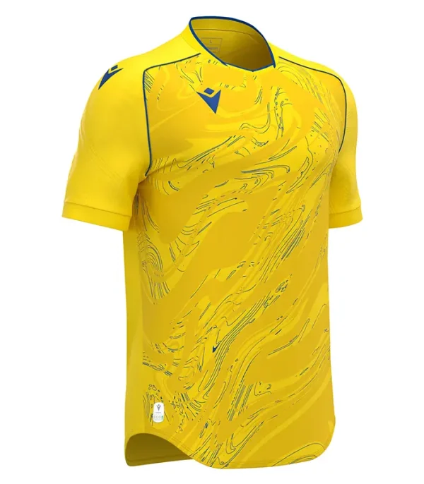 tricou macron fotbal handbal volei galben