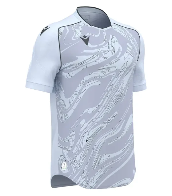 tricou macron fotbal handbal volei alb