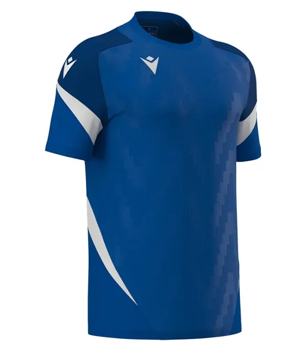 tricou macron fotbal handbal volei albastru