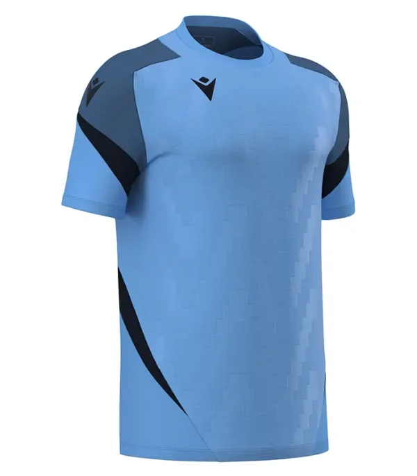 tricou macron fotbal handbal volei albastru